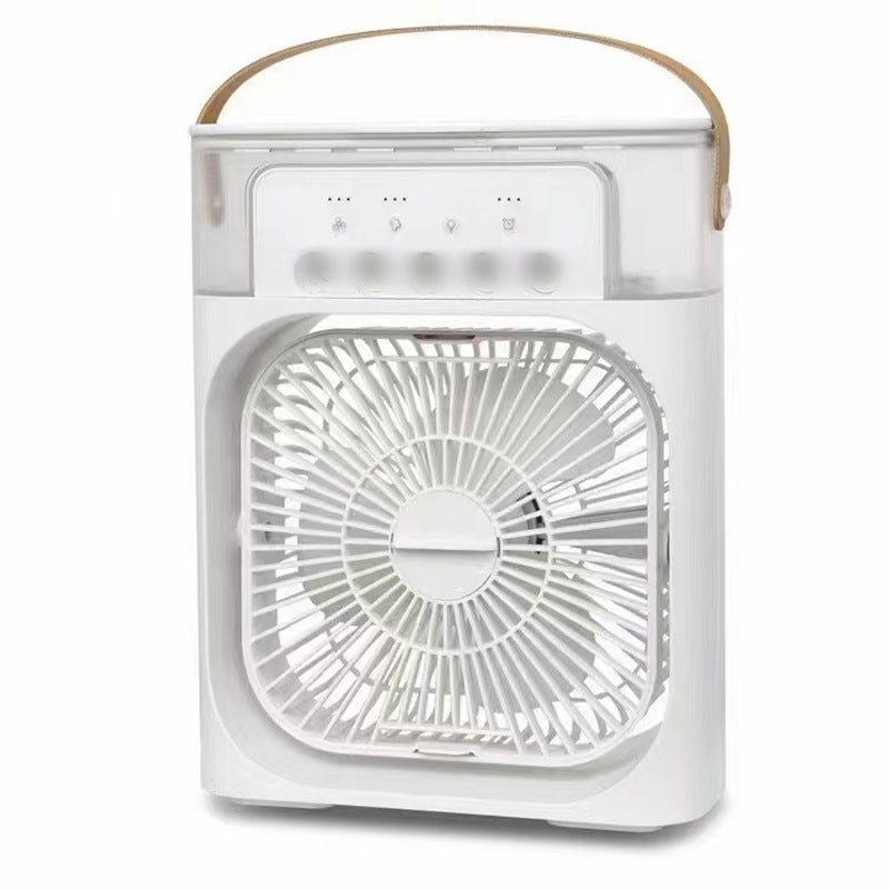 Five-Hole Spray Fan Desktop Usb Small Fan Humidifier Refrigeration Air Conditioning Fan Mini Electric Fan - Image 1